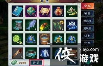 2025年剑网3指尖江湖背包升级方法与最新扩容技巧介绍 2025年剑网3指尖江湖背包升级方法与最新扩容技巧介绍